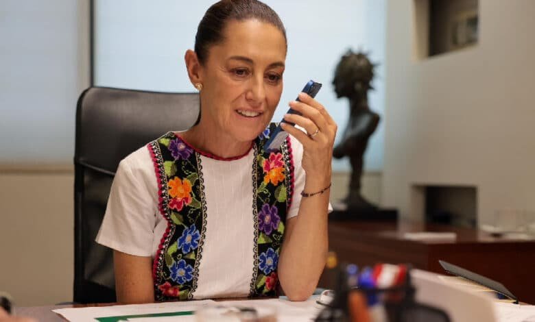 Sostiene Claudia Sheinbaum llamadas con representantes del Banco Mundial, el FMI y la OCDE