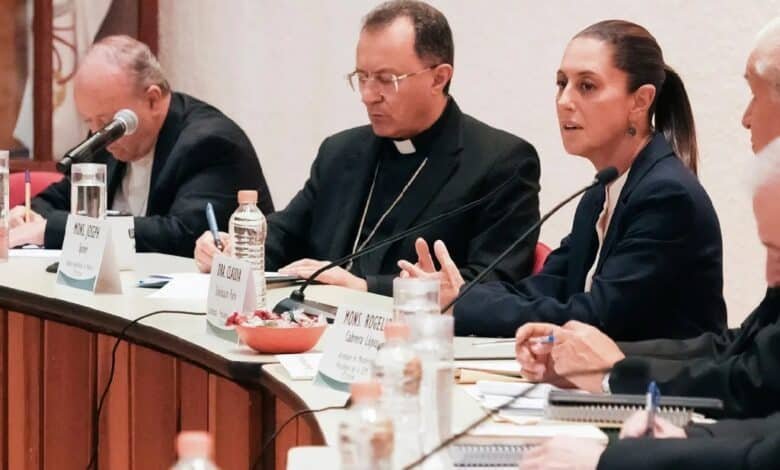 Iglesia católica hace 10 peticiones a Claudia Sheinbaum