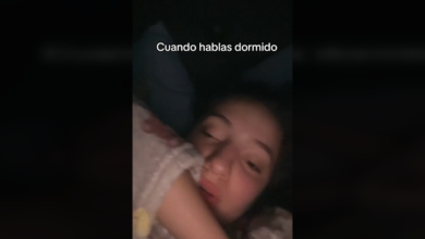 Hombre se vuelve viral en Tiktok al grabar a su novia mientras hablaba dormida