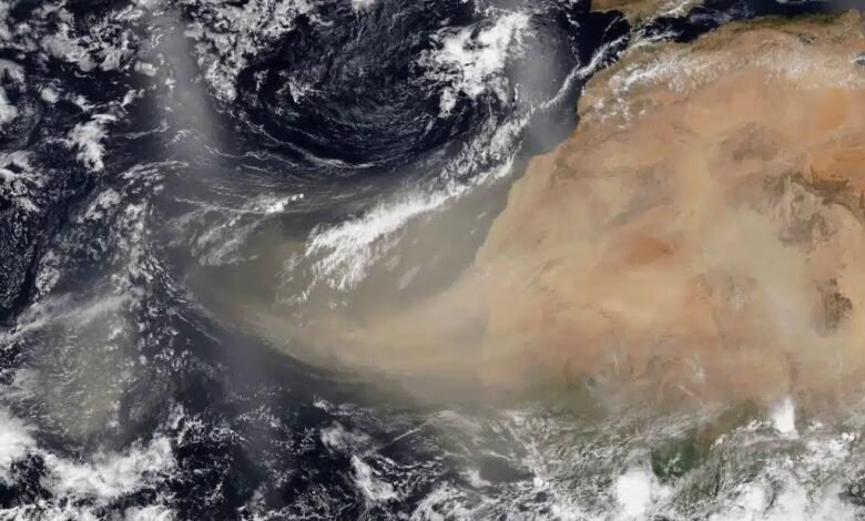 Polvo del Sahara se acerca al sur de Florida, EU