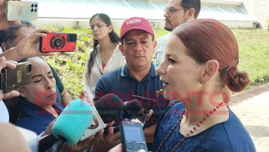 Centro trabaja en la reparación de luminarias en el Malecón Carlos A Madrazo