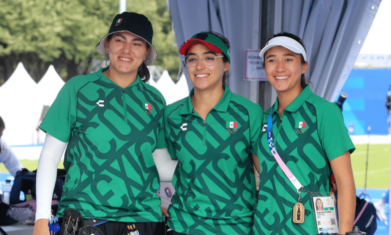 Arqueras mexicanas debutan con el pie derecho en Juegos Olímpicos de Paris 2024
