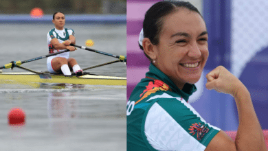 Kenia Lechuga rema a ronda de eliminación directa en Paris 2024