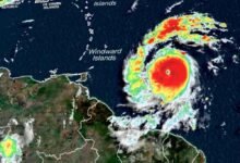 Trayectoria del Huracán Beryl: ingresa a Jamaica como categoría 4