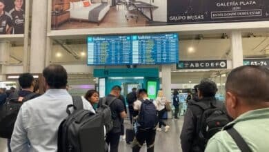 Apagón informático sí afectó salida de vuelos internacionales en el AICM