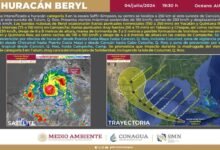 Quintana Roo se encuentra en Alerta Roja; "Beryl" es categoría 3