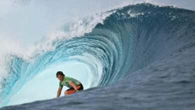 Alan Cleland luce en primera participación de México en surf