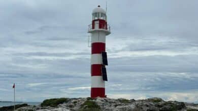 El faro más visitado de Cancún