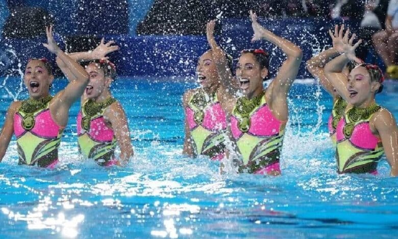 Equipo mexicano de natación artística cierra histórica participación