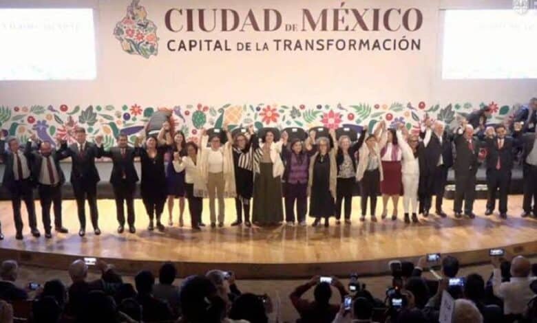 Clara Brugada anuncia integrantes de su gabinete en CDMX