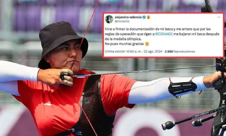 Alejandra Valencia, medallista olímpica, denuncia a la Conade