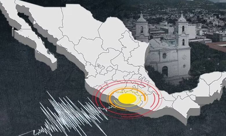 Se registra sismo de magnitud 4.7 en Tlacolula, Oaxaca