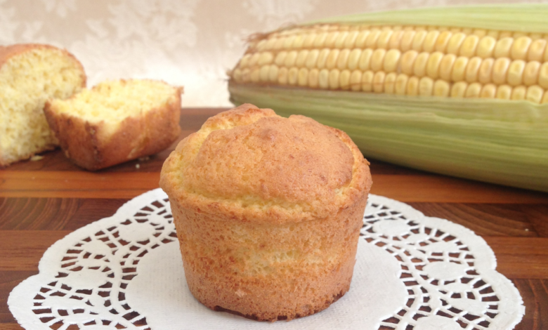 Muffins de elote y vainilla: ¡El postre perfecto para toda la familia!