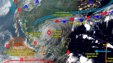 Pronóstico del clima: Martes 10 de Septiembre