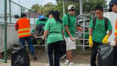 Comprometidos con la Tierra realiza brigada de limpieza en la Ciudad Deportiva