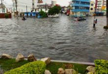 Frente frío número 1 causa graves inundaciones y daños en Veracruz