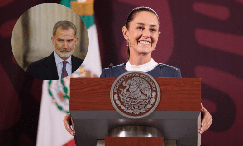 Claudia Sheinbaum explica por qué no invitó al rey Felipe VI a su toma de posesión