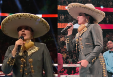 Camila Fernández comete error al entonar el Himno Nacional en la pelea del Canelo Álvarez