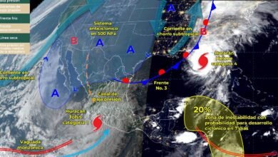 Se prevé que el huracán John ingrese a tierra sobre el occidente mexicano