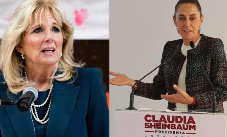 Jill Biden asistirá a la toma de posesión de Claudia Sheinbaum