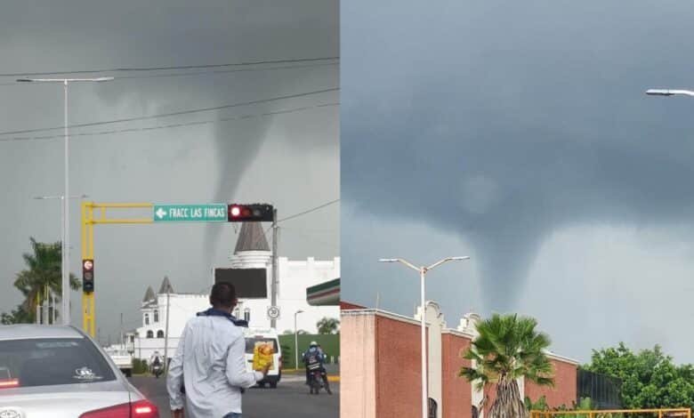 Alerta en Nayarit por avistamiento de tornado