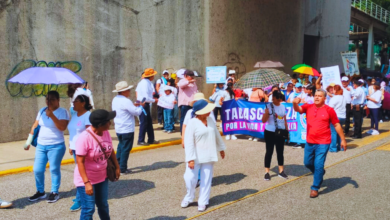 Fieles católicos participaron en la 4.ª Caminata en Favor de la Mujer y La Vida en Tabasco