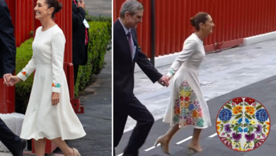 La historia detrás del vestido de la presidenta de México, Claudia Sheinbaum para la toma de protesta