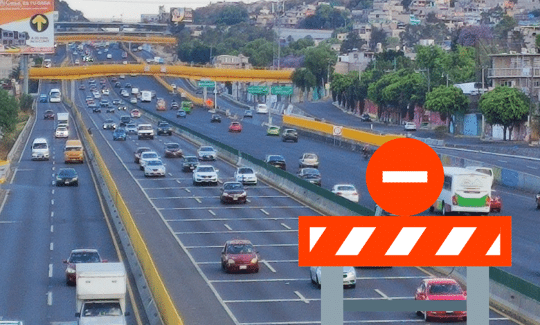 Anuncian cierre total en la autopista México-Puebla