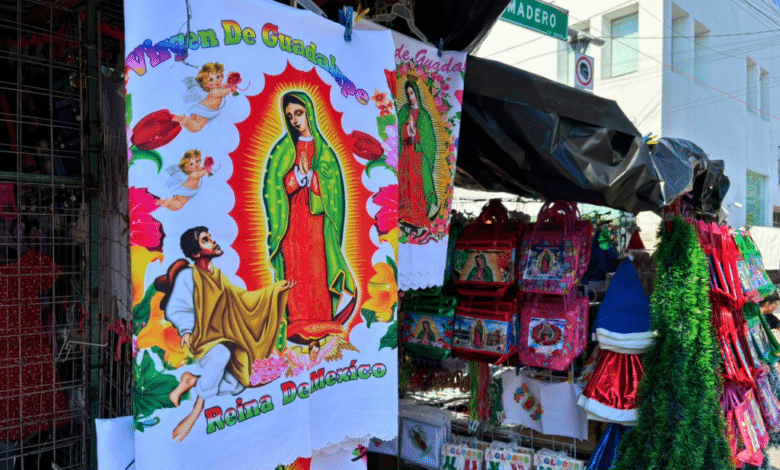 Comienza la comercialización de imágenes de la Guadalupana en vísperas de su celebración