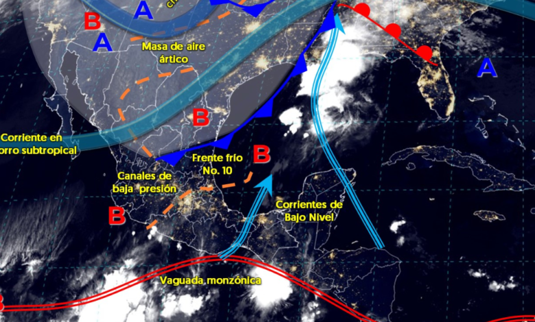 Clima: Pronóstico del tiempo para hoy 19 de noviembre en México