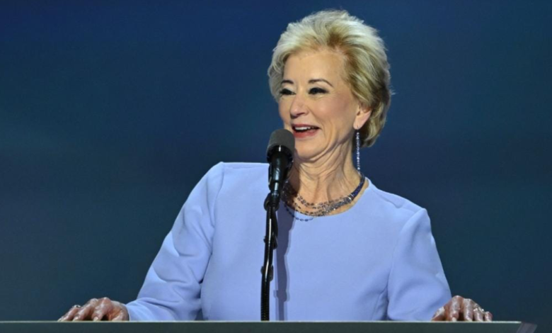 Donald Trump nomina a Linda McMahon como secretaria de Educación