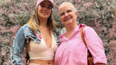 Gala Montes y su mamá