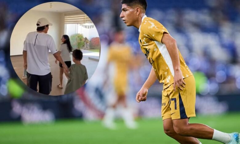 Jugador de Pumas cumple promesa y le regala una casa a sus padres