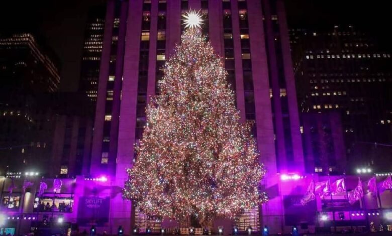 Iluminación del Árbol de Navidad en Rockefeller Center