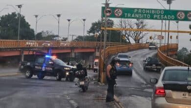 Se registra accidente en el puente La Herradura