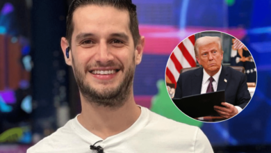 Adrián Marcelo muestra apoyo a Trump