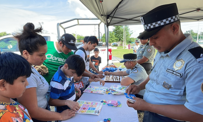 Guardia Nacional realiza jornadas de proximidad y labor social en Tabasco