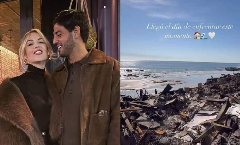 Esposa de Vela revela cómo quedó su casa luego de los incendios