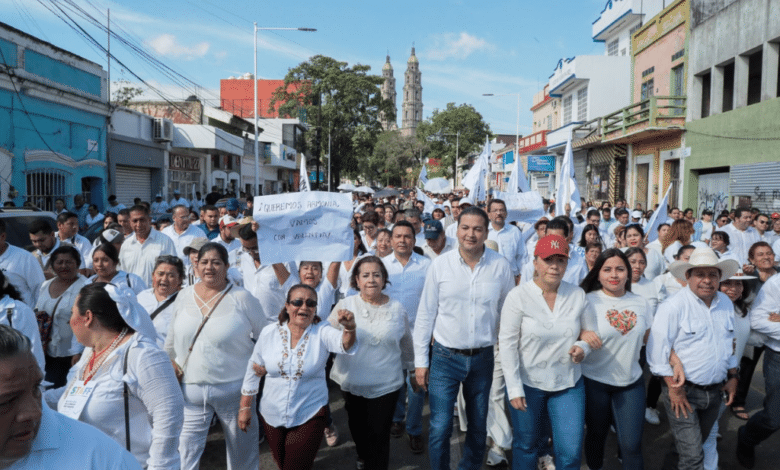 Reafirma JUCOPO compromiso con la paz y seguridad de Tabasco en marcha ciudadana