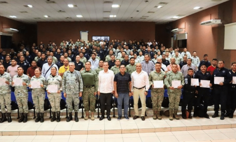 Refuerzan capacitación de policías en Tabasco para garantizar detenciones legales