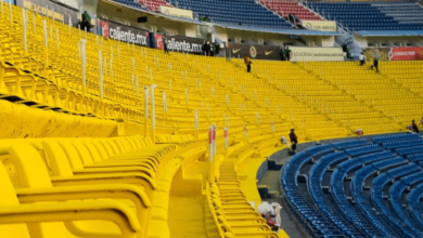 América estrena nueva casa: El Estadio Ciudad de los Deportes ya luce los colores azulcrema