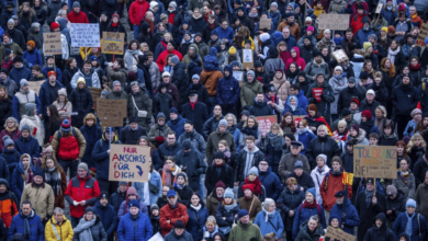 Alemania se levanta Multitudinarias protestas contra la extrema derecha a días de las elecciones