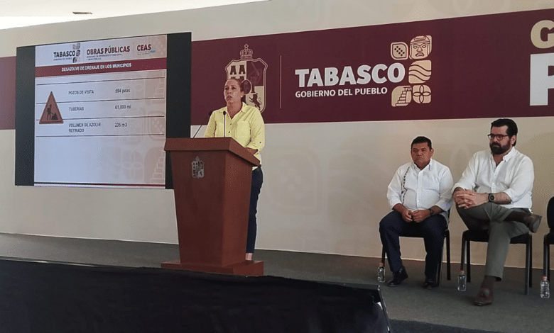 CEAS invierte más de 380 millones de pesos en proyectos de agua potable y drenaje en Tabasco