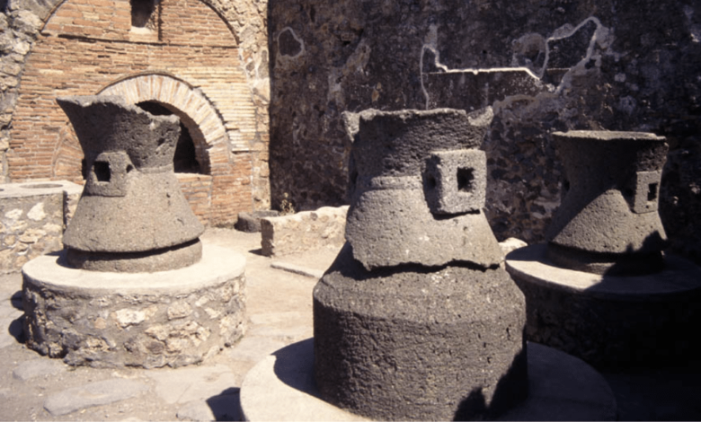 Ciudad antigua de pompeya