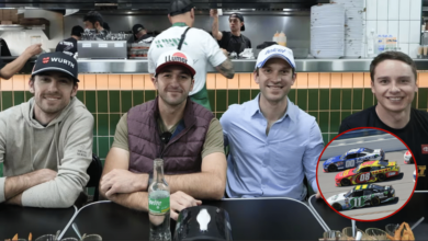 Pilotos de Nascar en taquería