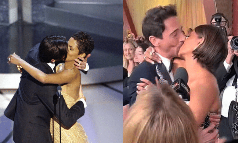 Adrien Brody y Halle Berry reviven su icónico beso en los Oscar 2025, 22 años después