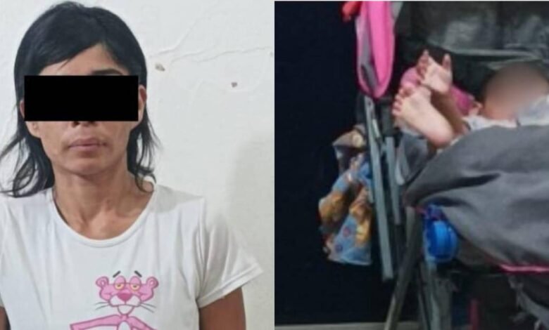 Aseguran a Mujer por Abuso y Maltrato Infantil en Operativo de Seguridad.