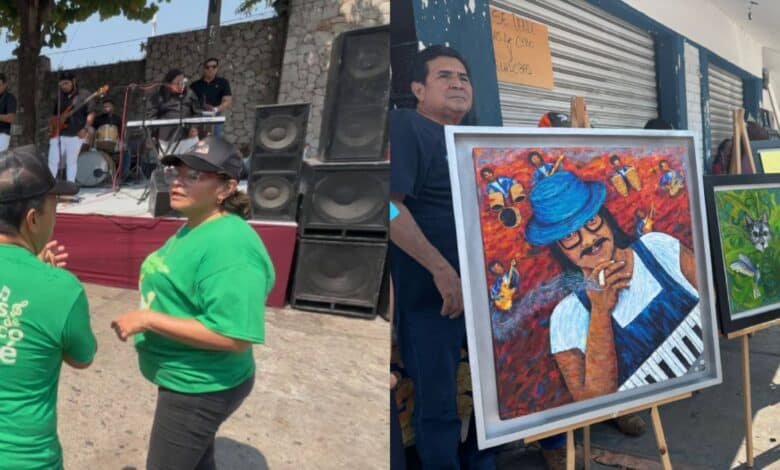 Xponentes de música y pintura rinden tributo a Chico Ché