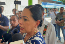 La titular de la Secretaría de Educación en el Estado de Tabasco, Patricia Iparrea Sánchez