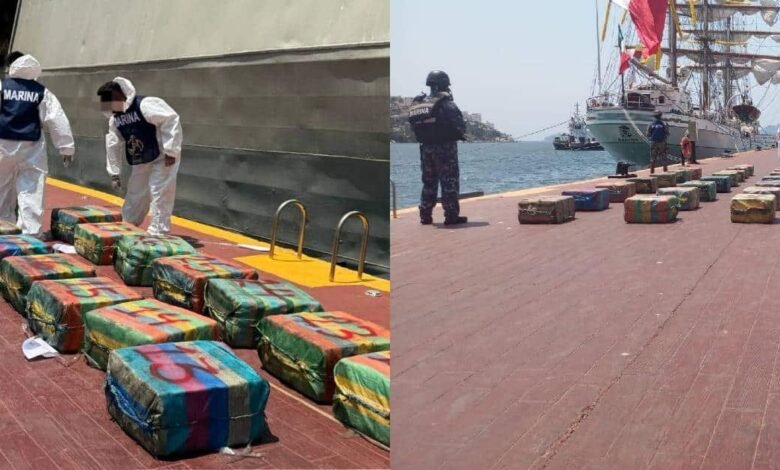 Incautan una cantidad importante de estupefacientes en mares de Guerrero